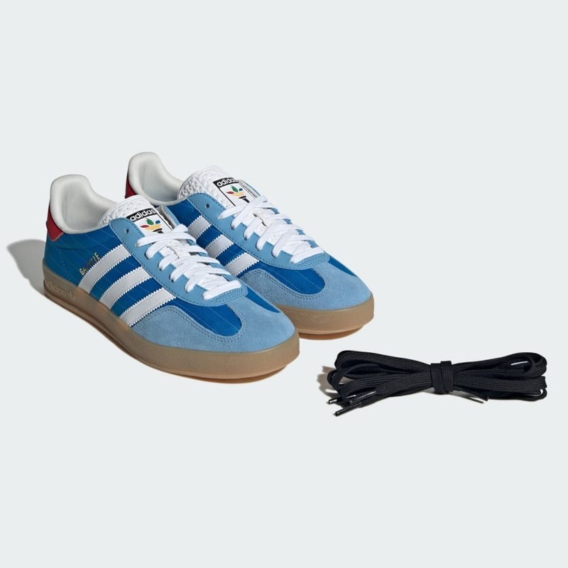 スニーカー adidas Gazelle Indoor Bluebird Amazon.com | adidas Men's Gazelle Indoor Sneaker, Blue Bird